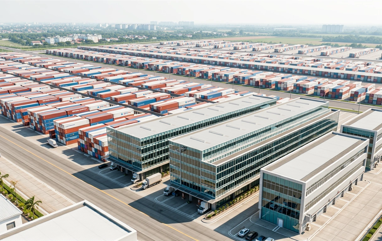 Industrial logistics hub in Vietnam